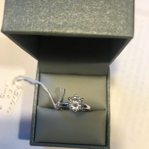 2 Day Sale 💜 S.S. CZ Ring